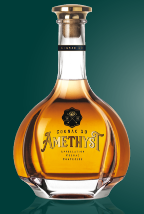 Decanter Amethyst 700ml aplicada como Cognac XO