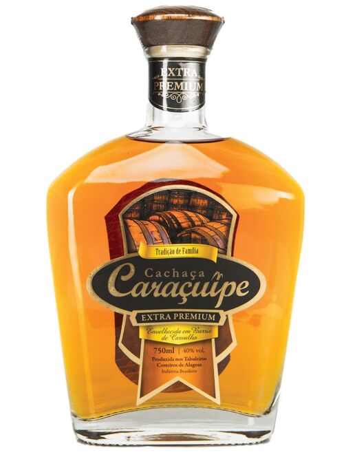 Magnate 750ml aplicada no produto Cachaça Caracuípe Extra Premium